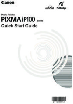 Quick Start Guide Photo Printer series