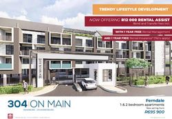 Ferndale 1-& 2 bedroom apartments Now selling from - IGrow Wealth