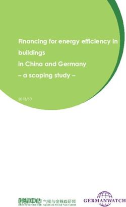 Financing for energy efficiency in buildings in China and Germany - a scoping study- 2013/10