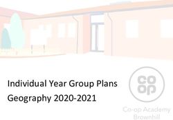 Individual Year Group Plans Geography 2020-2021 - Co-op ...
