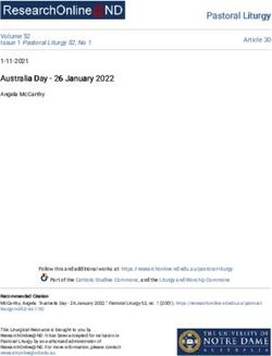 Pastoral Liturgy - ResearchOnline@ND