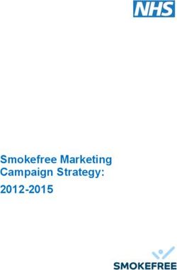 Smokefree Marketing Campaign Strategy: 2012-2015