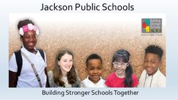 Jackson Public Schools - Building Stronger Schools Together