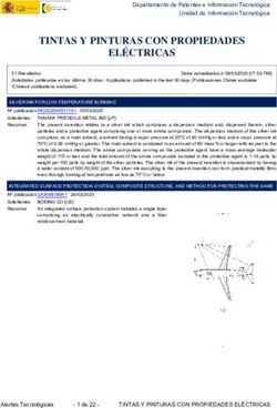 TINTAS Y PINTURAS CON PROPIEDADES ELÉCTRICAS - OEPM