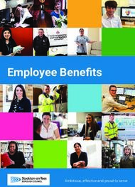Employee Benefits - Ambitious, effective and proud to serve