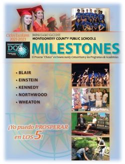 MILESTONES - en LOS 5! Yo puedo PROSPERAR - Montgomery County ...
