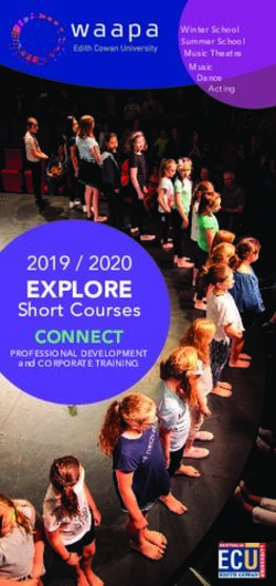 EXPLORE 2019 / 2020 PROFESSIONAL DEVELOPMENT - and CORPORATE TRAINING - Edith Cowan ...