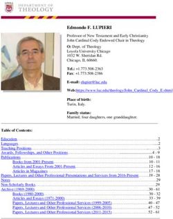 Edmondo F. LUPIERI - Loyola University Chicago