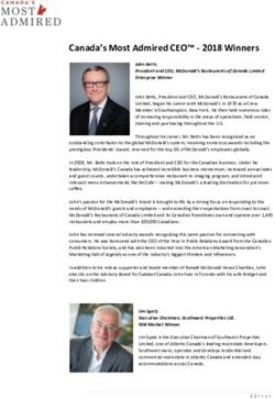 Canada's Most Admired CEO - 2018 Winners - Waterstone ...