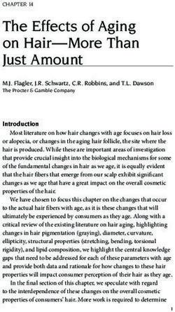 The Effects of Aging on Hair-More Than Just Amount