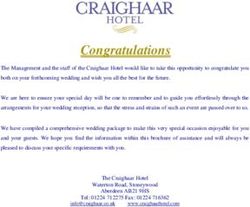 Congratulations - Craighaar Hotel