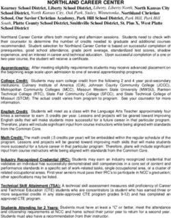 NORTHLAND CAREER CENTER - Platte County School District