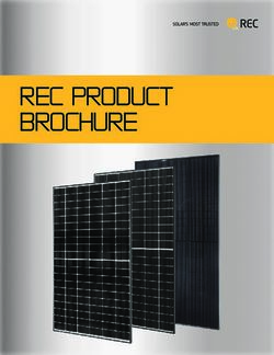 REC PRODUCT BROCHURE - REC Solar