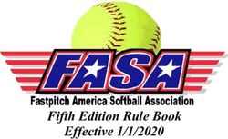 Fifth Edition Rule Book Effective 1/1/2020 - FASA Fastpitch ...