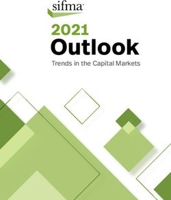 Outlook 2021 Trends in the Capital Markets