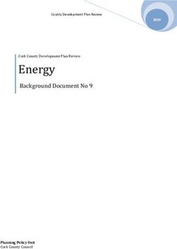 Background Document No 9 - Cork County Development Plan Review - Cork County Council