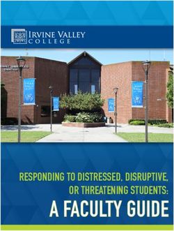 A FACULTY GUIDE RESPONDING TO DISTRESSED, DISRUPTIVE, OR THREATENING STUDENTS