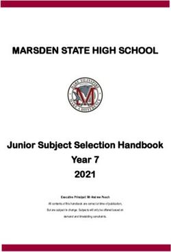MARSDEN STATE HIGH SCHOOL - Junior Subject Selection Handbook Year 7 2021 - Marsden State ...