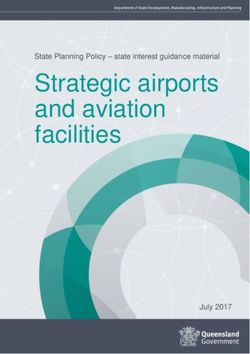 Strategic airports and aviation facilities - State Planning Policy - state interest guidance material - July 2017