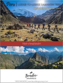 Peru | LODGE-TO-LODGE SALKANTAY TREK - TRIP ITINERARY