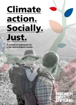 Climate action. Socially. Just - A manual of arguments for a fair and ecological society - Bibliothek der Friedrich-Ebert ...