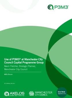 Use of P3M3 at Manchester City Council Capital Programme Group - Kevin Fletcher, Strategic Planner, Manchester City Council