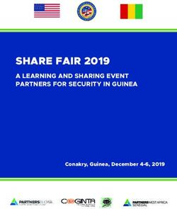 SHARE FAIR 2019 A LEARNING AND SHARING EVENT PARTNERS FOR SECURITY IN GUINEA - Conakry, Guinea, December 4-6, 2019 - Partners Global