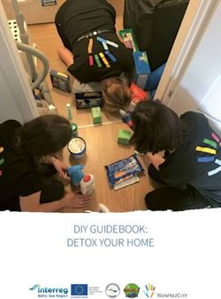 DIY GUIDEBOOK: DETOX YOUR HOME - N H C