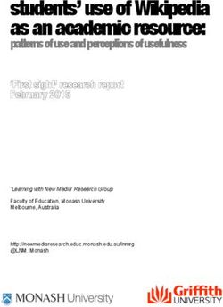 Students' use of Wikipedia as an academic resource