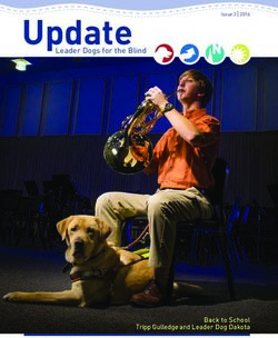 Update Leader Dogs for the Blind