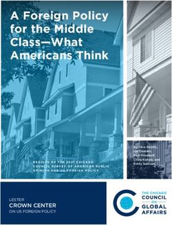 A Foreign Policy for the Middle Class-What Americans Think