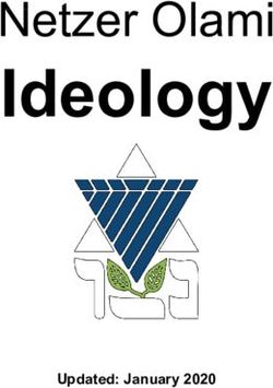 Ideology Netzer Olami - Updated: January 2020 - World Union for ...