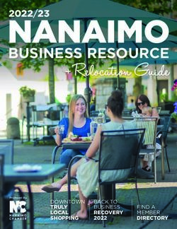 2022/23 NANAIMO + Relocation Guide BUSINESS RESOURCE - DOWNTOWN TRULY LOCAL
