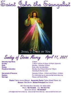 Sunday of Divine Mercy April 11, 2021 - Solutions