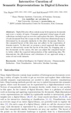 Interactive Curation of Semantic Representations in Digital Libraries