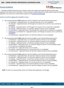 QRG - ADOBE CERTIFIED PROFESSIONAL COMPANION GUIDE - Certiport