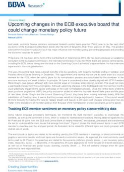 Upcoming changes in the ECB executive board that could change monetary policy future - BBVA Research