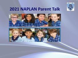 2021 NAPLAN Parent Talk - Eagle Junction State School