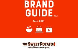 Brand guide v2.1 fall 2021 - The Sweet Potato