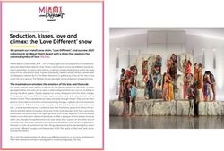 Seduction, kisses, love and climax: the 'Love Different' show - Desigual