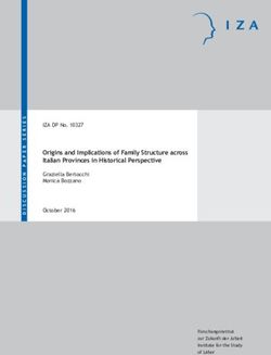 Origins and Implications of Family Structure across Italian Provinces in Historical Perspective - IZA DP No. 10327 Graziella Bertocchi Monica ...