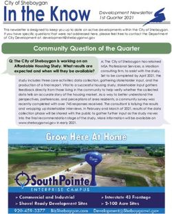 In the Know - City of Sheboygan