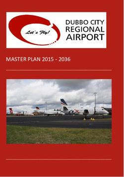 MASTER PLAN 2015 2036 - Dubbo Airport
