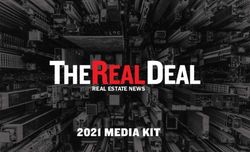 2021 MEDIA KIT REAL ESTATE NEWS - The Real Deal