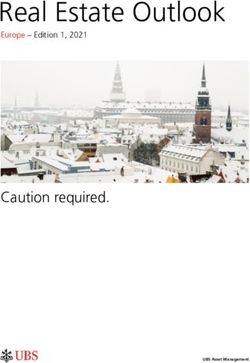 Real Estate Outlook - Caution required - Europe - Edition 1, 2021