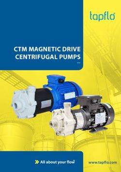 CTM MAGNETIC DRIVE CENTRIFUGAL PUMPS - www.tapflo.com