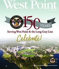 Celebrate! - WINTER 2019 - A Publication of the West Point Association of Graduates
