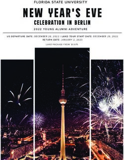 NEW YEAR'S EVE CELEBRATION IN BERLIN - 2022 YOUNG ALUMNI ADVENTURE - AESU