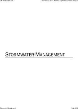 STORMWATER MANAGEMENT - City of Alexandria, VA