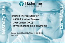 TARGETED THERAPEUTICS FOR: NASH & CROHN'S DISEASE LIVER CANCER (HCC) THYMIC CARCINOMA & THYMOMA - KUNWAR SHAILUBHAI, PHD, MBA | CEO & CSO ...